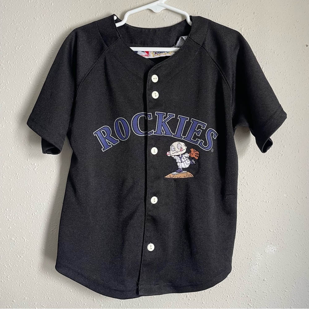 Vintage Major League Baseball rugrats Colorado Rockies jersey kids size